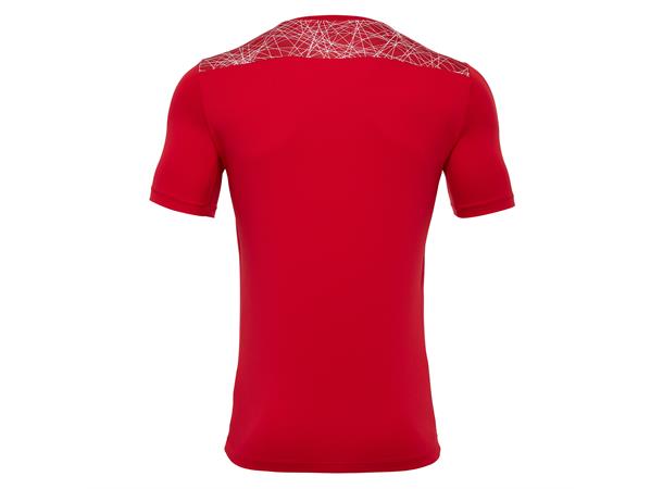 Nash Shirt RØD/HVIT 3XS Teknisk t-skjorte til trening og kamp 