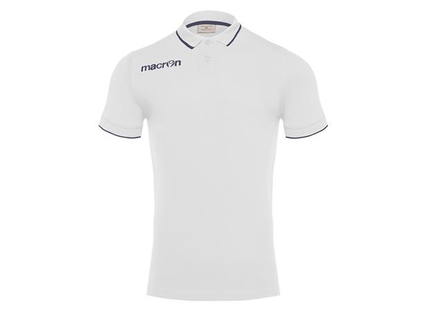 Zouk Polo WHT/ANT XS Poloskjorte i bomull til herre 